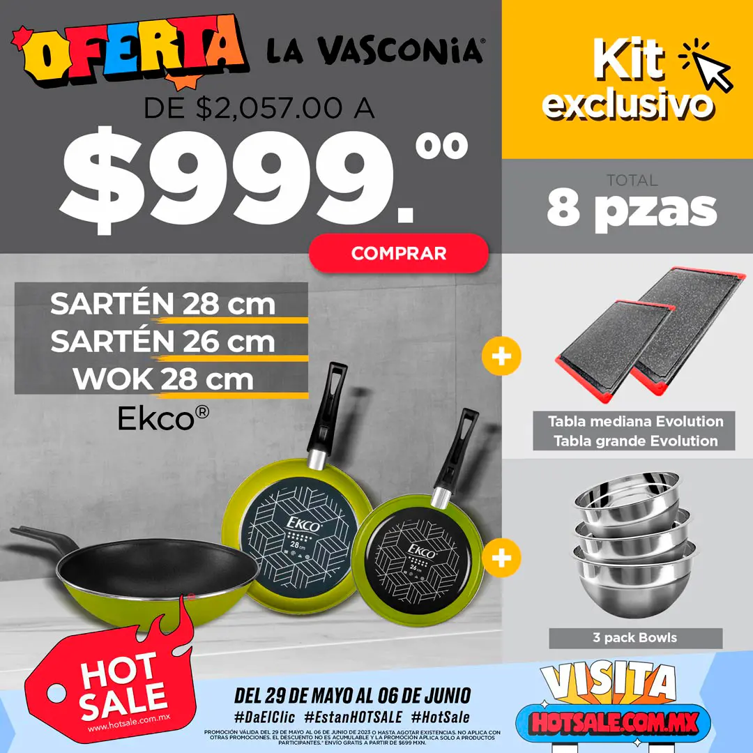 Kit Premier Set Exclusivo - Una promo especial de Vasconia Brands