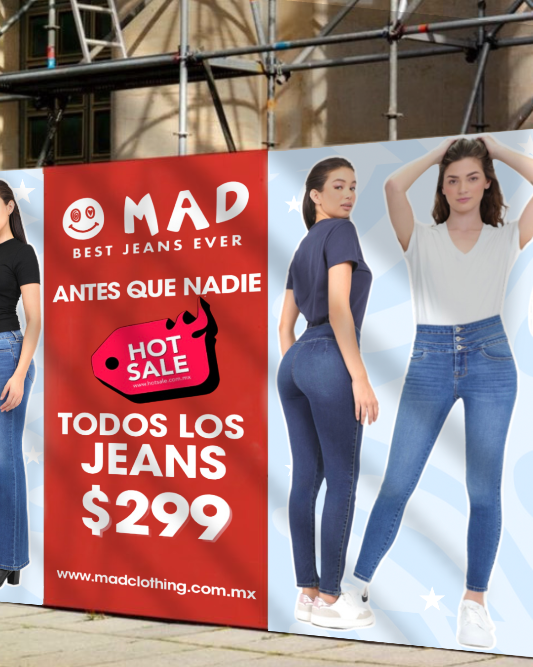 Oferta en jeans shop